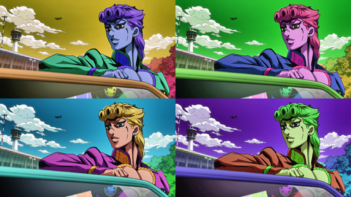 Giorno Giovanna from JoJo's Bizarre Adventure