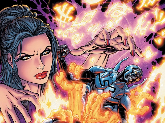 Blue Beetle and Enchantress