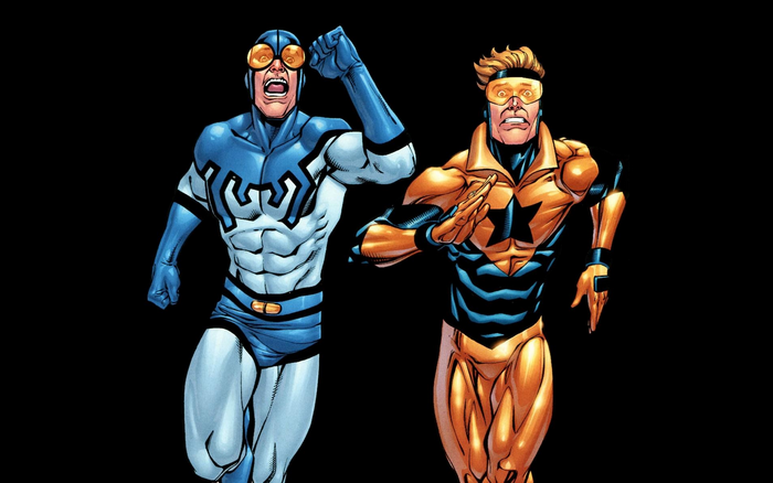 Blue Beetle and Booster Gold
