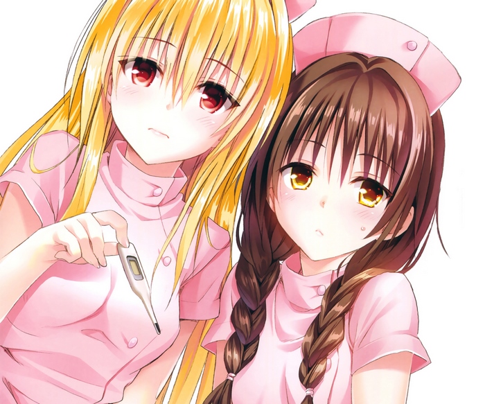 Mikan Yuuki nurses a patient
