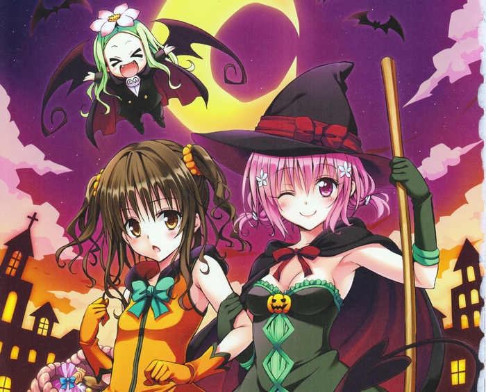 Mikan Yuuki from To LOVE Ru Halloween