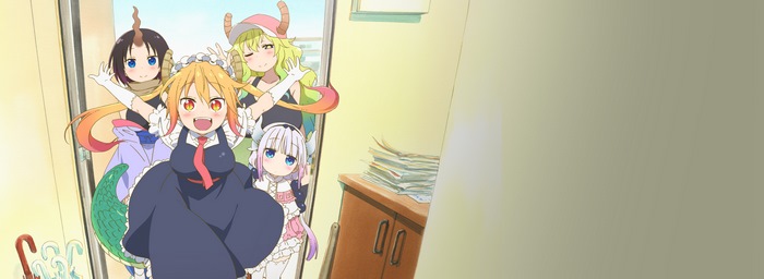 Elma and friends from Miss Kobayashi's Dragon Maid