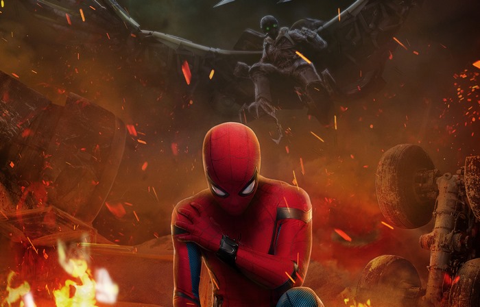 Spider-Man and Vulture from Marvel Comics