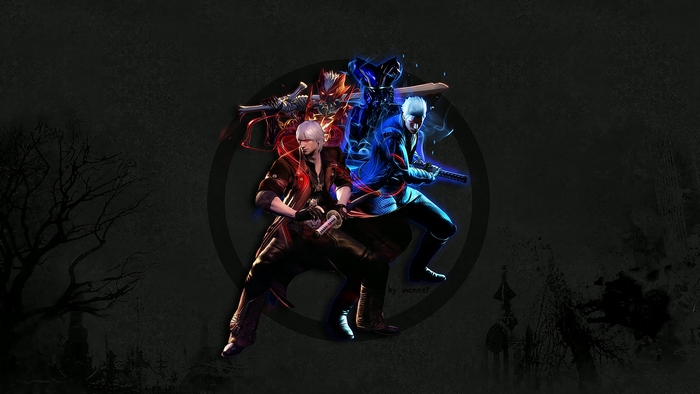 Dante and Vergil from Devil May Cry