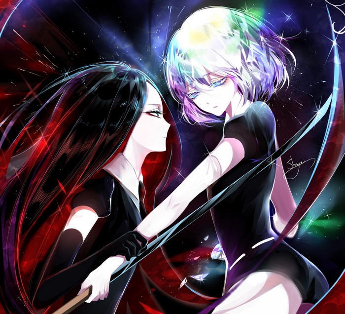 Bort and Phos from Houseki no Kuni