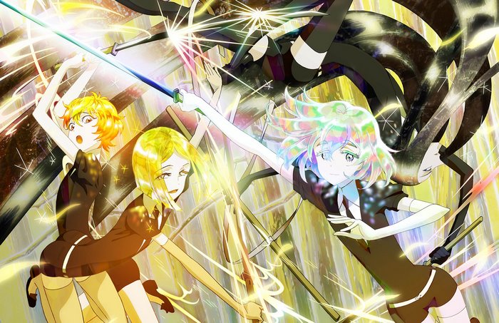 Bort and Phos from Land of the Lustrous