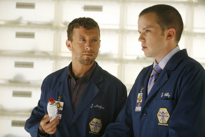 Jack Hodgins and Zack Addy from Bones