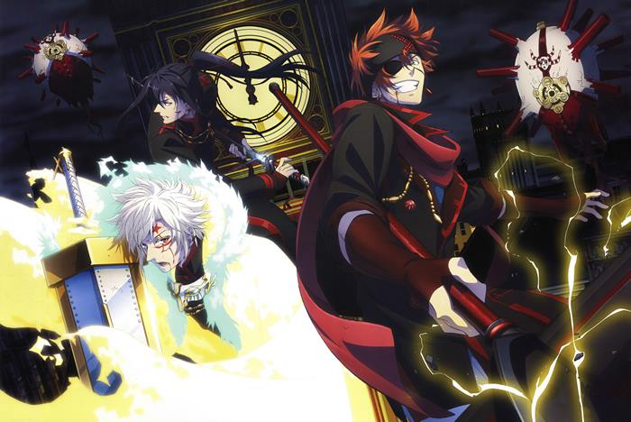 Allen Walker and companions from D.Gray-man