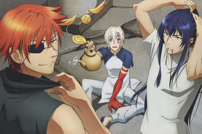 Allen Walker and friends from D.Gray-man