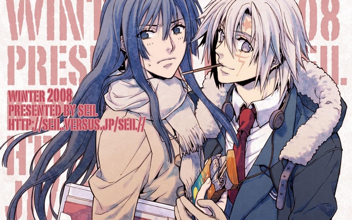 Allen Walker and Lenalee Lee from D.Gray-man