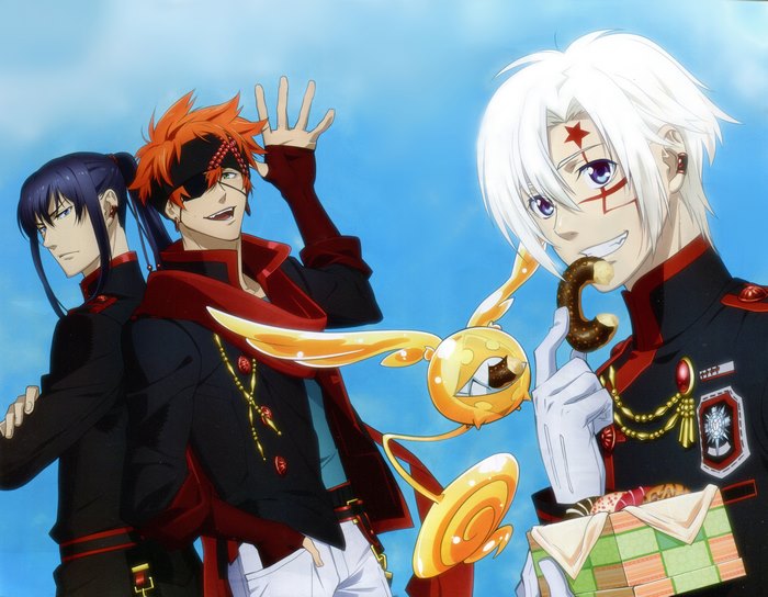 Allen Walker and friends from D.Gray-man