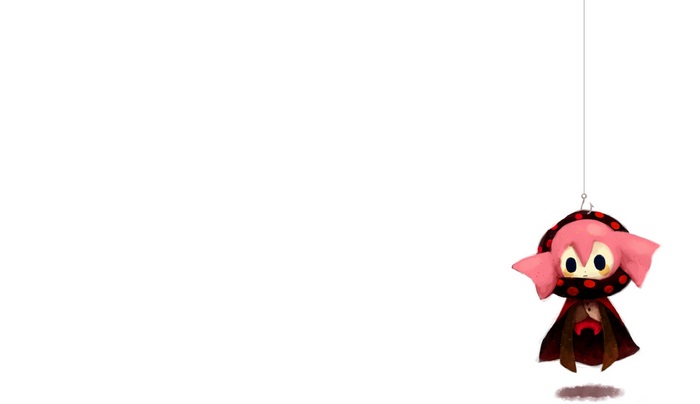Charlotte from Puella Magi Madoka Magica hanging