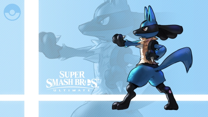 Lucario from Pokémon in Super Smash Bros. Ultimate