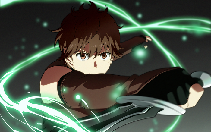 Haruhiro from Grimgar of Fantasy and Ash