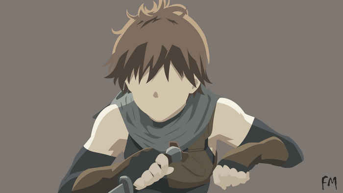 Haruhiro from Grimgar of Fantasy and Ash