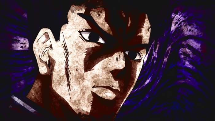 Kosaku Kawajiri from JoJo's Bizarre Adventure