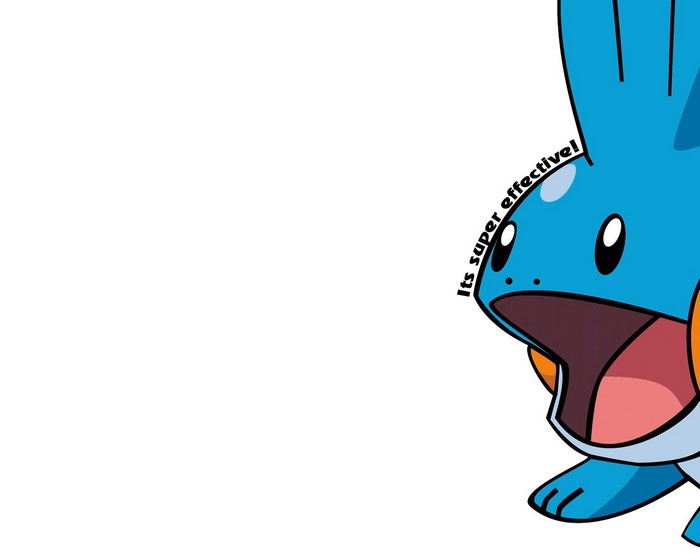 Mudkip from Pokemon with text