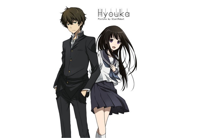 Hyouka: Satoshi Fukube and Oreki Houtarou