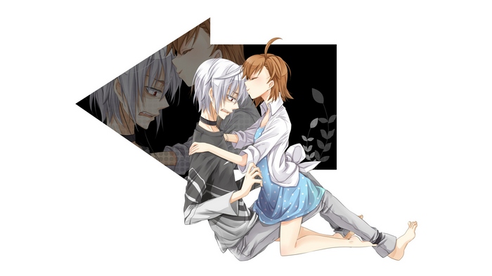 Accelerator and Misaka Mikoto from A Certain Scientific Railgun