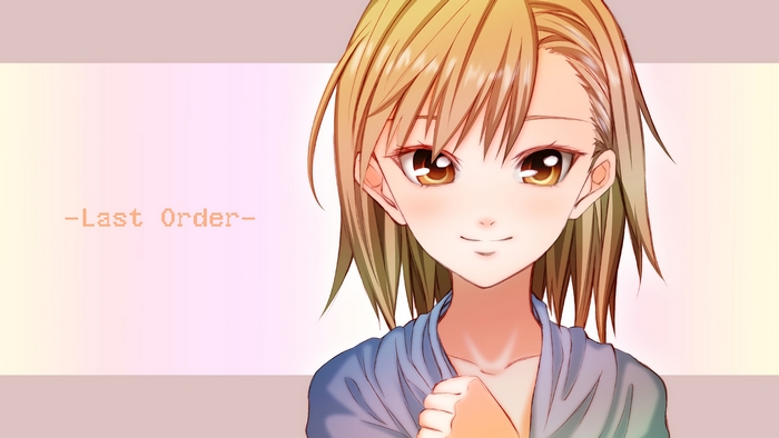 Last Order anime girl