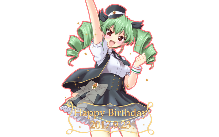 Anchovy from Girls und Panzer Happy Birthday 2017.9.23
