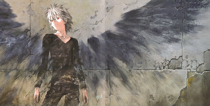 Kaworu Nagisa from Neon Genesis Evangelion