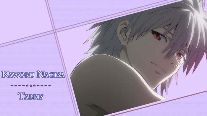 Kaworu Nagisa from Neon Genesis Evangelion