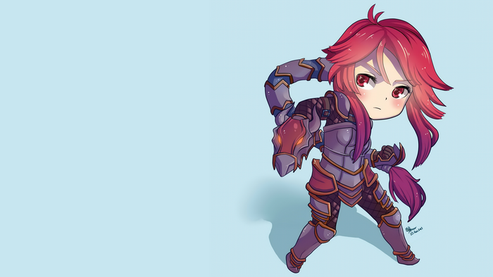 Chibi Shyvana from League of Legends