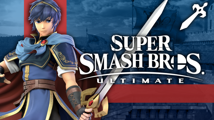 Marth from Fire Emblem in Super Smash Bros. Ultimate