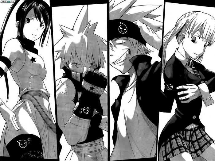 Maka Albarn, Soul Eater, Black Star, Tsubaki Nakatsukasa