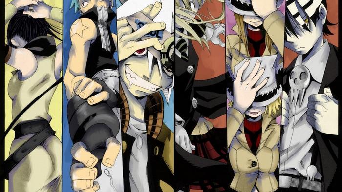 Soul Eater characters group portrait