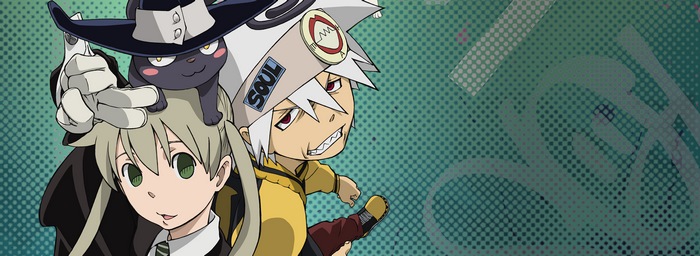 Maka Albarn and Soul Eater Evans from Soul Eater