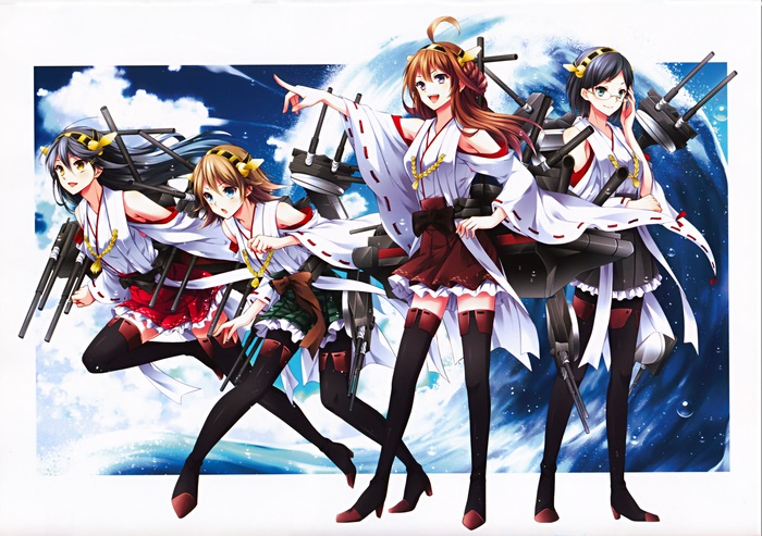 Kantai Collection: Kirishima and friends