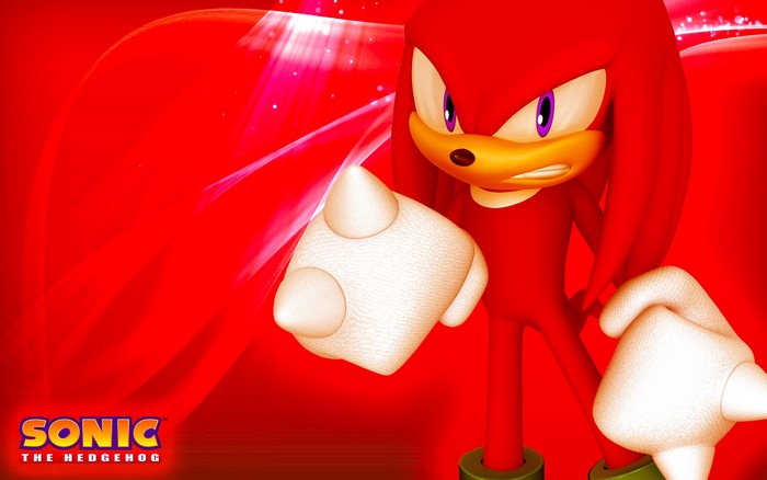 Knuckles the Echidna from Sonic the Hedgehog