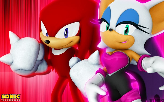 Knuckles the Echidna Action Pose