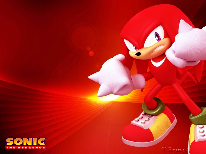 Knuckles the Echidna from Sonic the Hedgehog