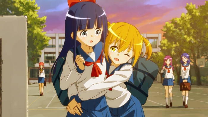 Popuko and Pipimi from Pop Team Epic