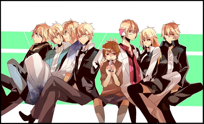 Shizuo Heiwajima and friends