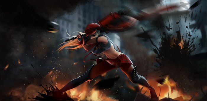 Alisa Illinichina Amiella from God Eater