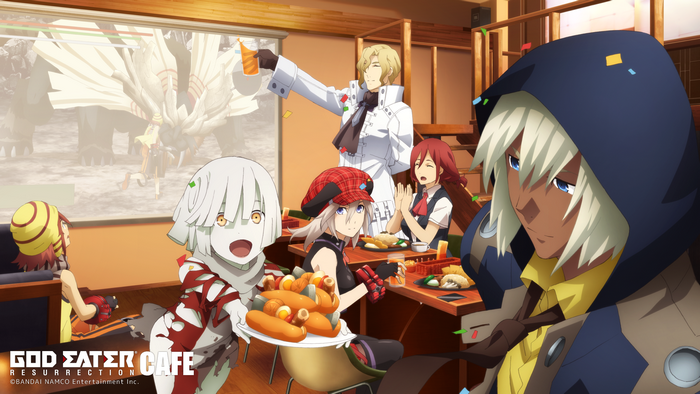 God Eater Resurrection Cafe with Alisa Illinichina Amiella