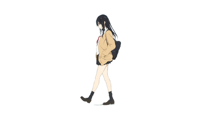 Naoka Ueno walking