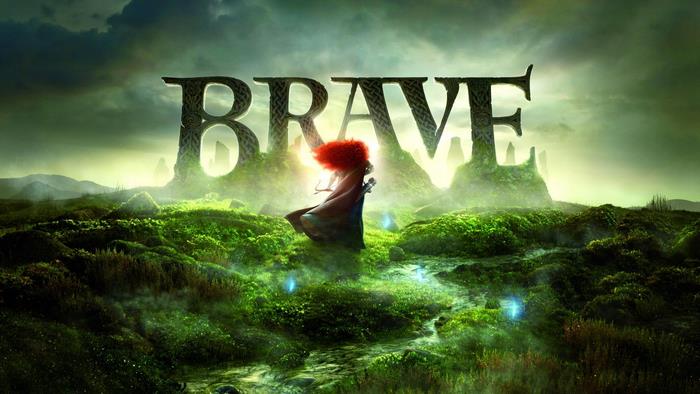 Merida from Brave movie title