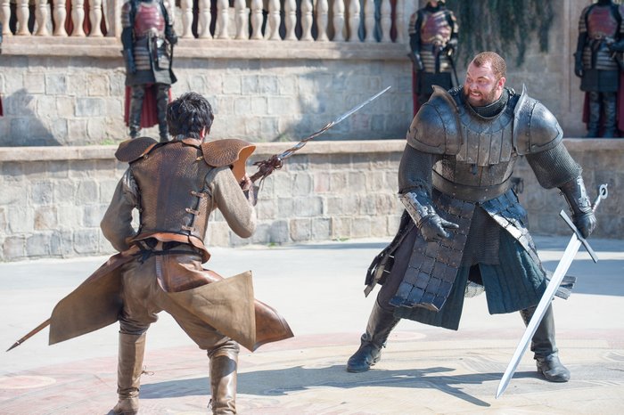 Oberyn Martell fighting The Mountain
