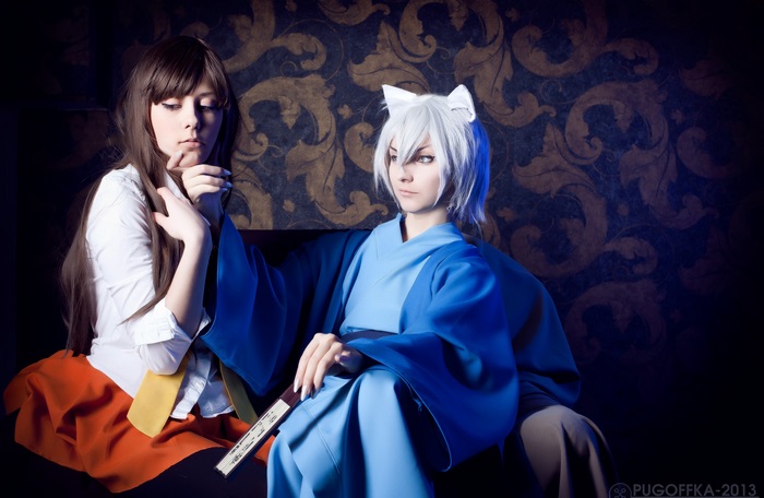 Tomoe and Nanami from Kamisama Kiss