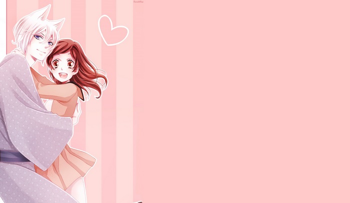 Tomoe and Nanami Momozono from Kamisama Kiss