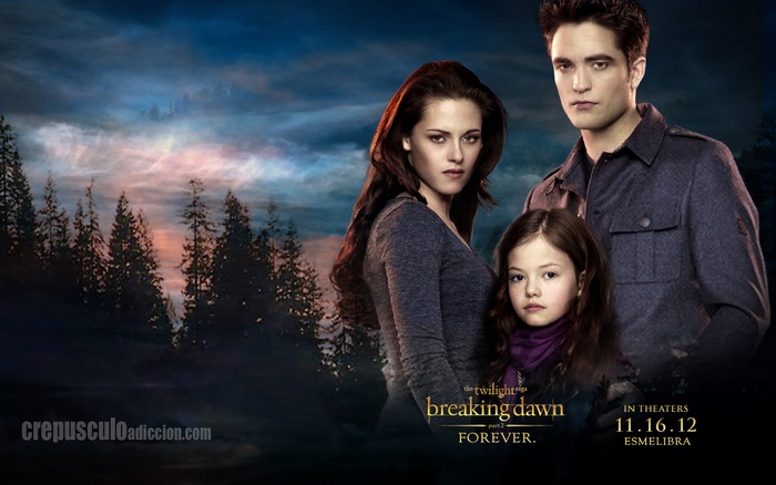 Bella Swan and Edward Cullen from The Twilight Saga: Breaking Dawn Part 2
