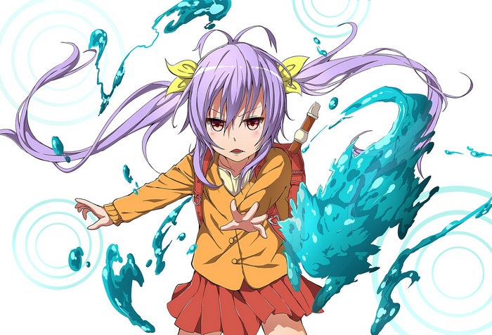 Renge Miyauchi with water magic