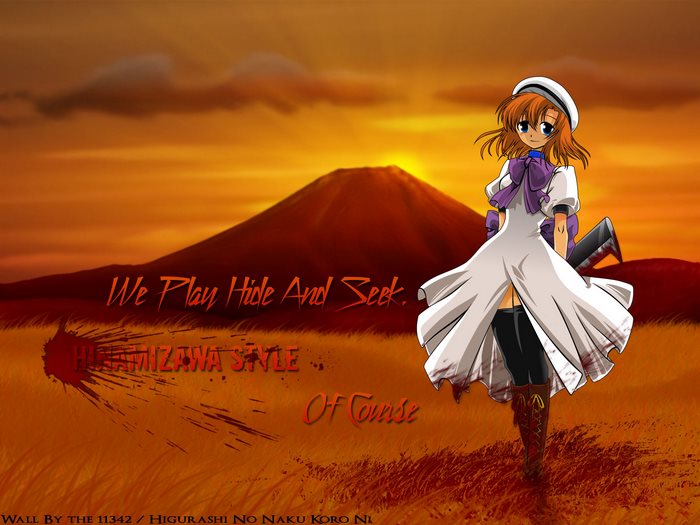 Rena Ryugu from Higurashi No Naku Koro Ni