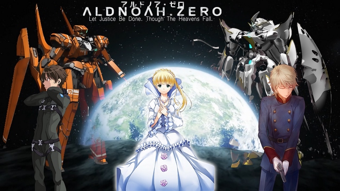 Aldnoah.Zero: Slaine Troyard and Princess Asseylum