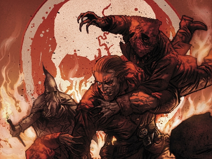 Jonah Hex fighting enemies